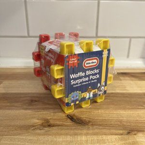 Little Tikes Waffle Blocks Surprise Pack Series 1 w/ 2 Block & 1 Mystery Buddy
